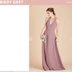 Birdy Grey Bridesmaid Dress, Moni sz L, Dk Mauve